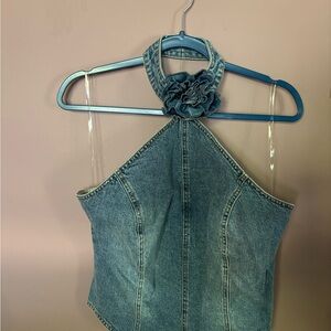 Wild Fable NWT denim halter top